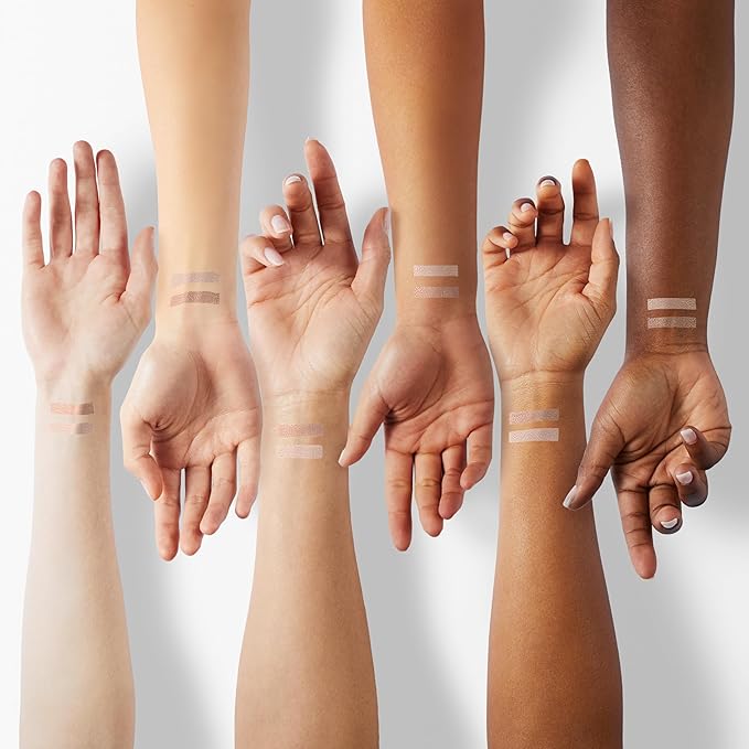 Julep Eyeshadow 101 Crème-to-Powder Waterproof Eyeshadow Stick Duo – Long-Lasting, Crease-Proof, Easy Apply with Built-in Smudger - Champagne Shimmer and Pearl Shimmer