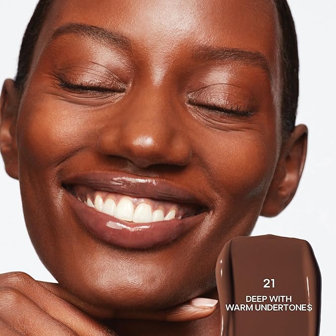 Saie Slip Tint Radiant Cream Concealer & All-Over Face Makeup - Concealer for Dark Circles, Redness & Blemishes - Lightweight Makeup Made with Hydrating Hyaluronic Acid - Shade 21 (0.17 oz)