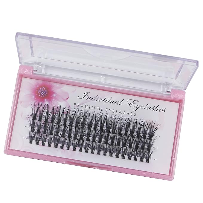 Bodermincer 20D 0.07mm Thickness 8-22mm To Choose Grafting False Eyelashes False Eyelashes Individual Natural Long Mink Fake Eyelashes Extension Handmade Bulk Wholesale (16mm)