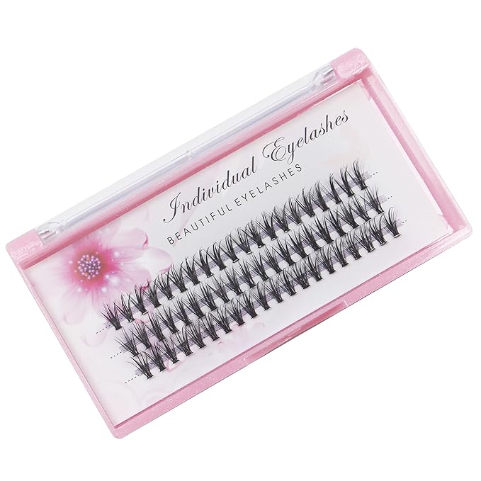 Bodermincer 20D 0.07mm Thickness 8-22mm To Choose Grafting False Eyelashes False Eyelashes Individual Natural Long Mink Fake Eyelashes Extension Handmade Bulk Wholesale (12mm)