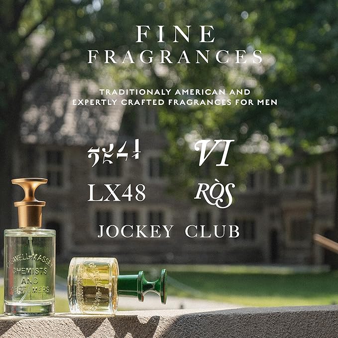 Caswell-Massey RÒS Eau de Parfum, Modern, Floral Masculine Fragrance with Rose & Dark Amber, Long-Lasting Men’s Fragrances, Full Size, Perfume for Men, 3.4 Fl Oz