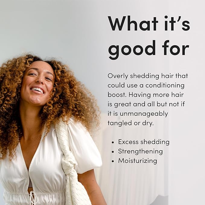 hers Triple Threat Shampoo and Conditioner Set for Women - Thickening, Moisturizing, Reduces Shedding - Color Safe Hair Loss Shampoo and Conditioner - Napa Rose - 2 x 6.4 fl oz