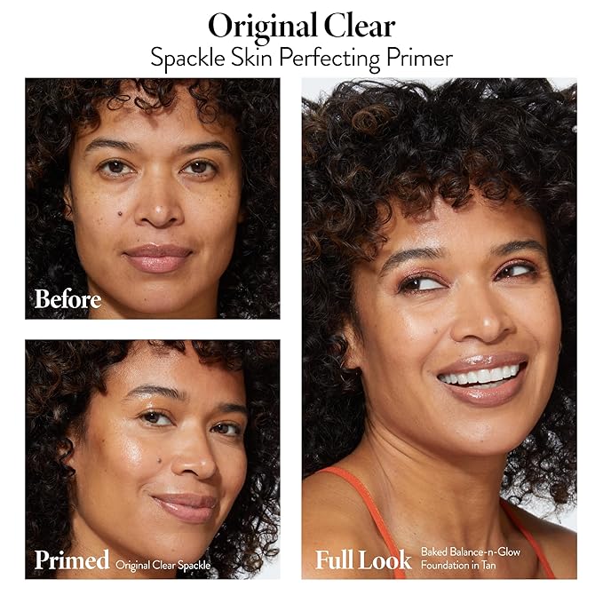 LAURA GELLER NEW YORK Spackle Mist Boost Setting Spray with Electrolytes + Spackle Original Makeup Primer with Hyaluronic Acid for Mature Skin