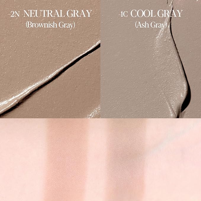 espoir Be Glow Shading Stick Contour │Smooth Gliding Face Shaping Makeup │ Subtle Contour Color fo Natural Look on Face │Creamy Solid Texture (Neutral Gray, Stick)