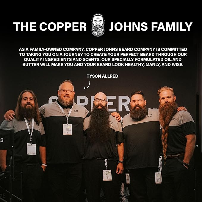 Copper Johns Daily Conditioning Wash | Natural Beard Cleanser | Nourishes Facial Hair & Skin | Ionic Inland Sea Minerals | Unscented-The Hunt | 8oz