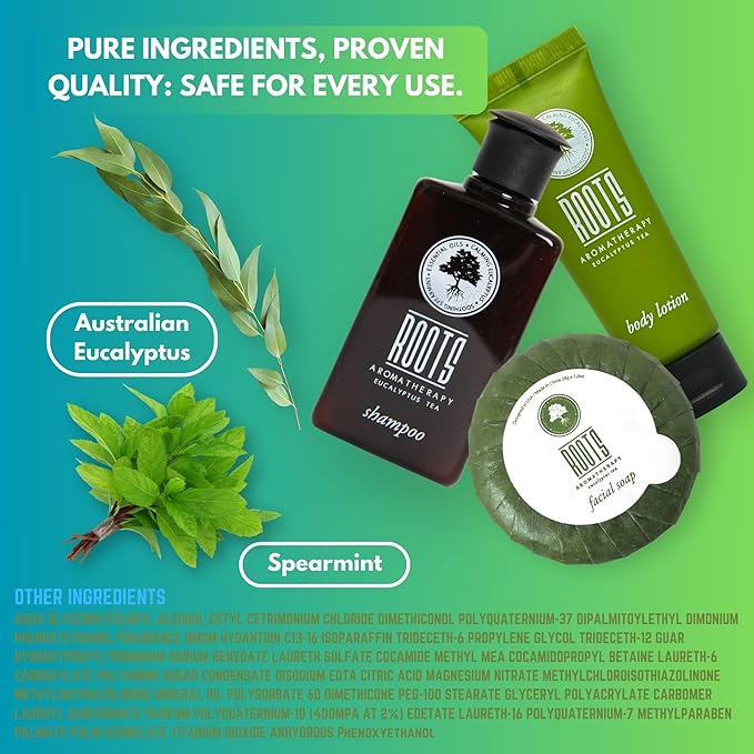 Airbnb Shampoo Conditioner Body Wash Lotion & Soap, Guest Bathroom Essentials Travel Size Toiletries Kit Bulk Mini Sets Kits Sulfate Free Air Bnb Toiletry (10 Count)