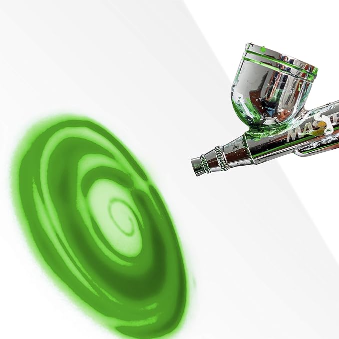 8-Ounce Lime Green Temporary Airbrush Tattoo Body Art Paint Alcohol Based