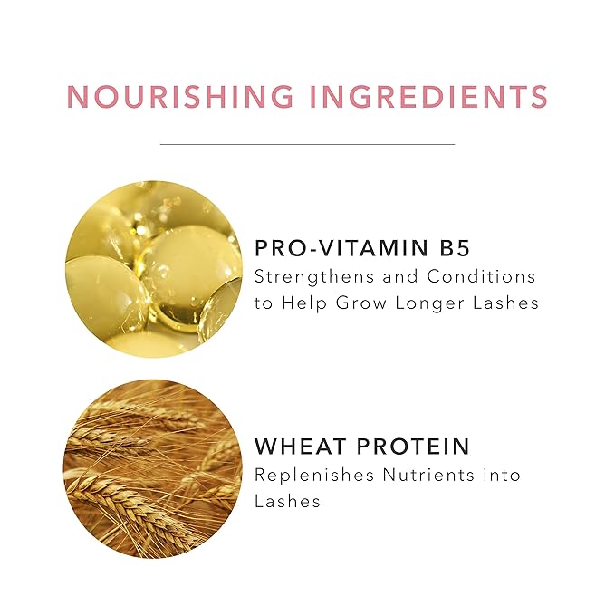 100% PURE Ultra Lengthening Mascara Dramatic Intense Volume & Length Natural Fruit Pigmented Voluminous Eyelash Makeup No Clumping, Smudging or Flaking - Vegan, Blueberry Color - 0.35 oz