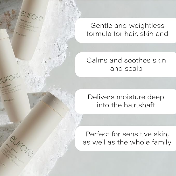 Eufora Soothing Hair And Body Cleanse 9.5 Oz, 1 Ounce (Pack of 1)