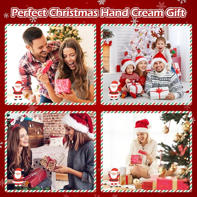 82 Pcs Christmas Hand Cream Gift Set, Bulk Christmas Gifts, Hand Lotion Travel Size,Mini Lotion bulk,Holiday Gifts For Women Coworker, Moisturizing Lotions for Christmas Stocking Stuffers Appreciation