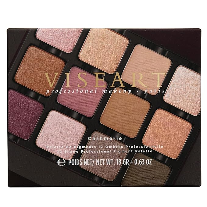 Viseart Paris Etendu Pro Luxe Makeup Eyeshadow Palette (Cashmerie)