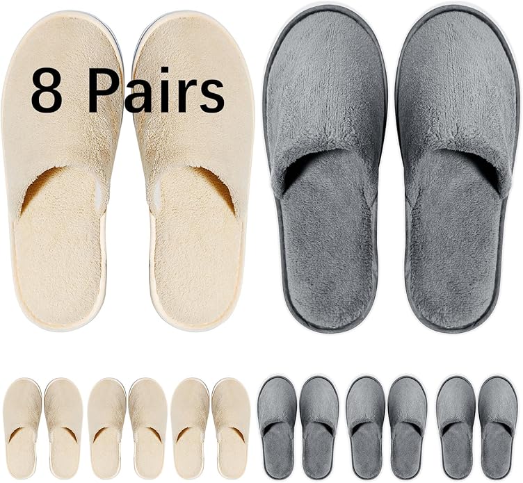 8-14-15Pairs guest slippers disposable for guests Washable Reusable Which Can Be Used As Women Men House Indoor Bathroom Bedroom hotel