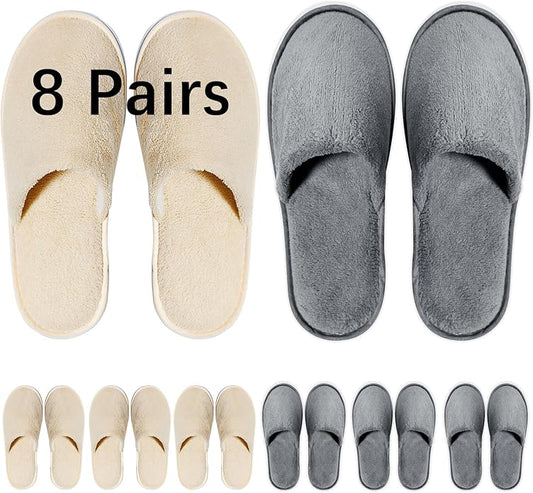 8-14-15Pairs guest slippers disposable for guests Washable Reusable Which Can Be Used As Women Men House Indoor Bathroom Bedroom hotel