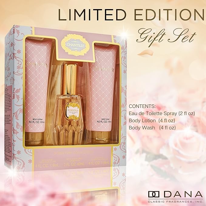 Dana Chantilly 3-Piece Gift Set