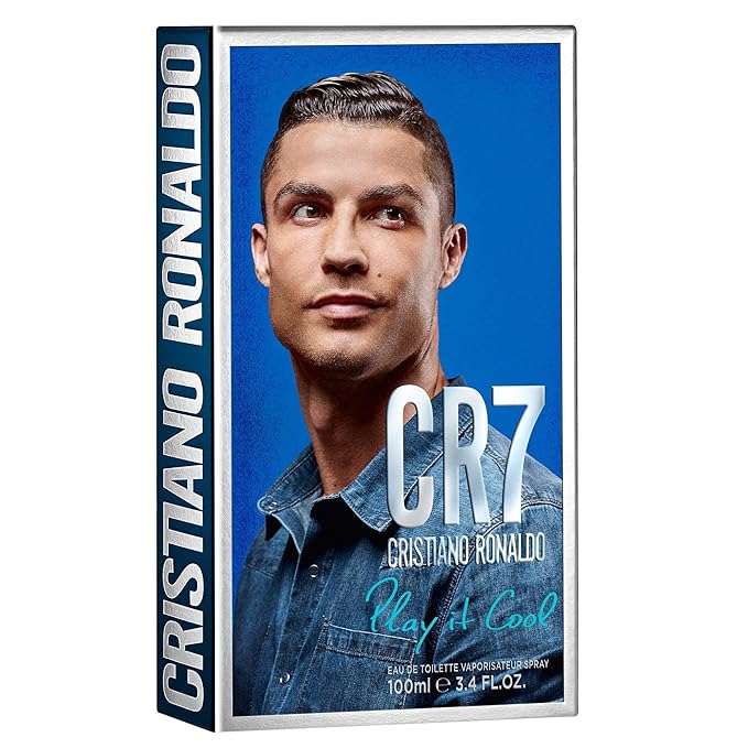 CR7 Play It Cool Cristiano Ronaldo - From Cristiano Ronaldo's Original Men's Fragrance Collection - 3.4 oz