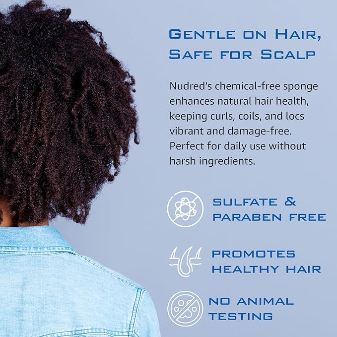 Hair Twisting Brush for Black Men and Women, Barber Tool for Afro Style Dreads, Coils & Twists, Large Hole Curl Sponge Brush (Red)