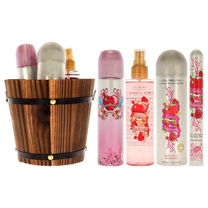 Cuba Heartbreaker Fragrance Set for Women (Pack of 2)