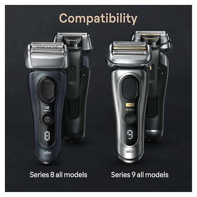 Braun Powercase for Electric Razors for Men, Compatible with Braun Series 9 Pro, Series 9 and Series 8 Electric Shavers, Portable Shaver Case, Charges for Up to 6 weeks