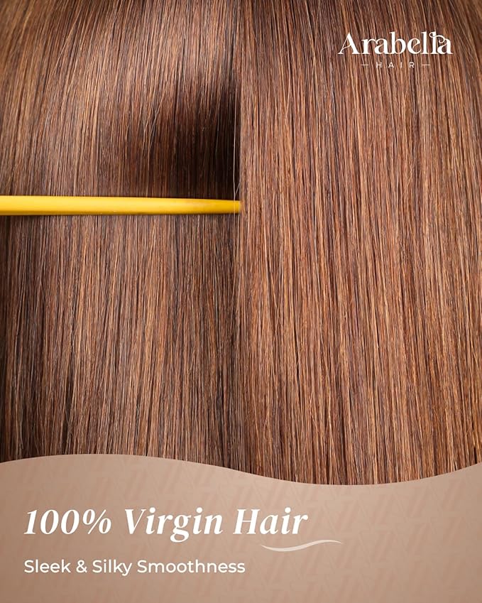 Arabella 5x6 4# Brown Bob Wig Human Hair 210% Density Wear and Go Glueless Wigs Human Hair Chocolate Brown Straight Bob Wig Lace Front Wigs Pre Cut Lace Pre Bleached Knots(12inch, 5x6 Glueless Bob)