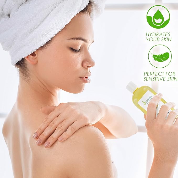 Soapeauty Kukui Nut Oil | 100% Pure & Natural | Cold Pressed | Moisturizing Oil for Skin, Hair, and Soap Making | 8 fl oz