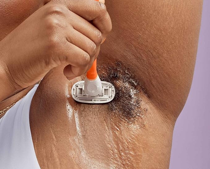 margaret Flamingo 5-blade Razor Replacement Blade Cartridge (8 Cartridges), 8 Count (Pack of 1)