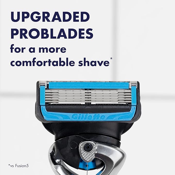 Gillette ProGlide Chill Razor Refills for Men, 8 Blade Refills