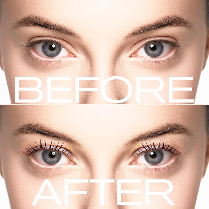 LASHVIEW Lash Lift Kit, Eyelash Perm Kit, Professional Eyelash Curling Lash Extension Set,Lash Curling, Semi-Permanent Curling Perming Wave Suitable for Salon（5PCS）