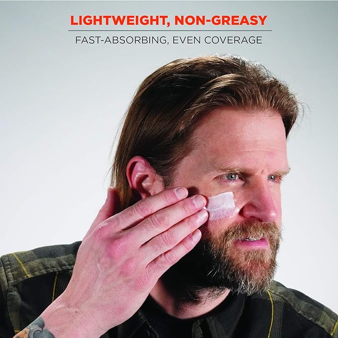 Ergodyne KREW'D 6351 Sunscreen Lotion, Broad Spectrum, SPF 50, 8 oz