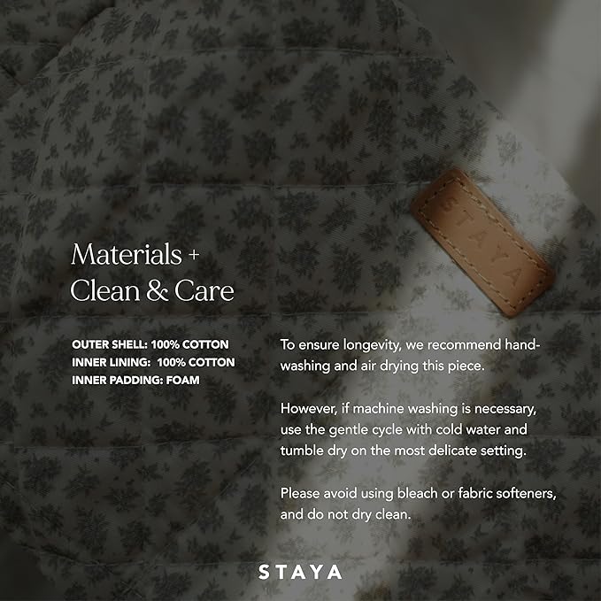 Staya Quilted Toiletry Pouch - Compact, Versatile, and Stylish Bag for All Your Essentials (Sweet Pea)