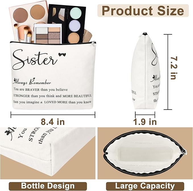 Sister Birthday Gifts, Mothers Day Christmas Birthday Gifts for Sister Set of 7