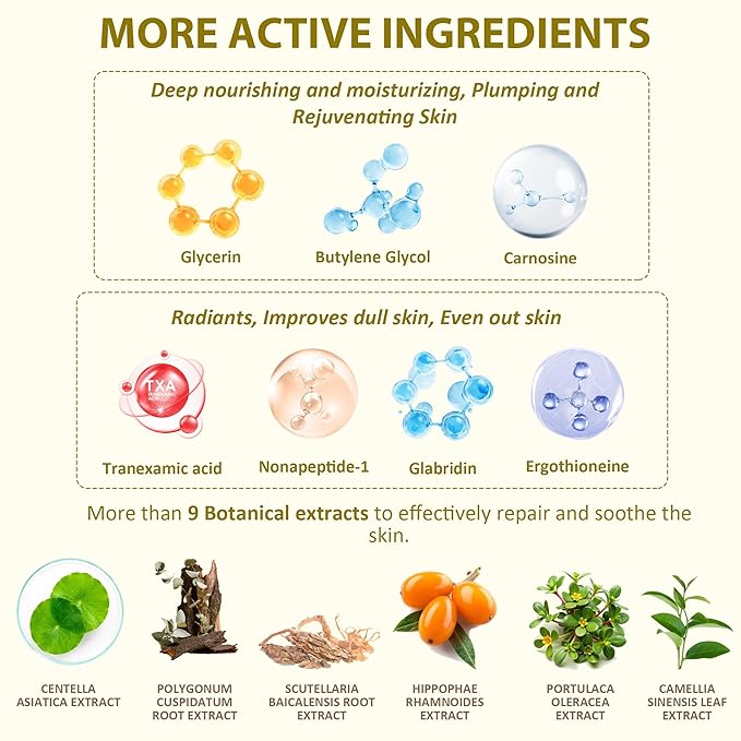 500ML Conductive Gel, Deep Nourishing Facial Leave-On Gel Primer for Microcurrent Devices, Hydrating Rejuvenating Radiance Serum, Niacinamide, Peptide & 9 Botanical Extracts, Paraben & Fragrance Free