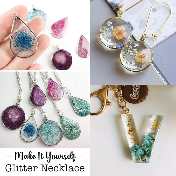 MelodySusie 36W Nail Lamp for Resin, Pro04 Professional Gel Nail Polish Curing Lamp with 3 Timer Setting, Sliding Tray for Manicure Pedicure Resin, Black