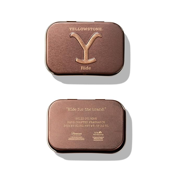 Tru Fragrance Beauty Yellowstone Mens Solid Cologne(Yellowstone Ride)