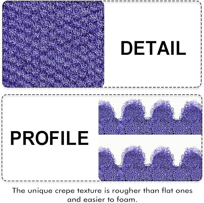 Evridwear Exfoliating Dual Texture Bath Gloves for Shower, Spa, Massage and Body Scrubs, Dead Skin Cell Remover, with Hanging Loop Heavy(5 Pairs Gift Set for Women)