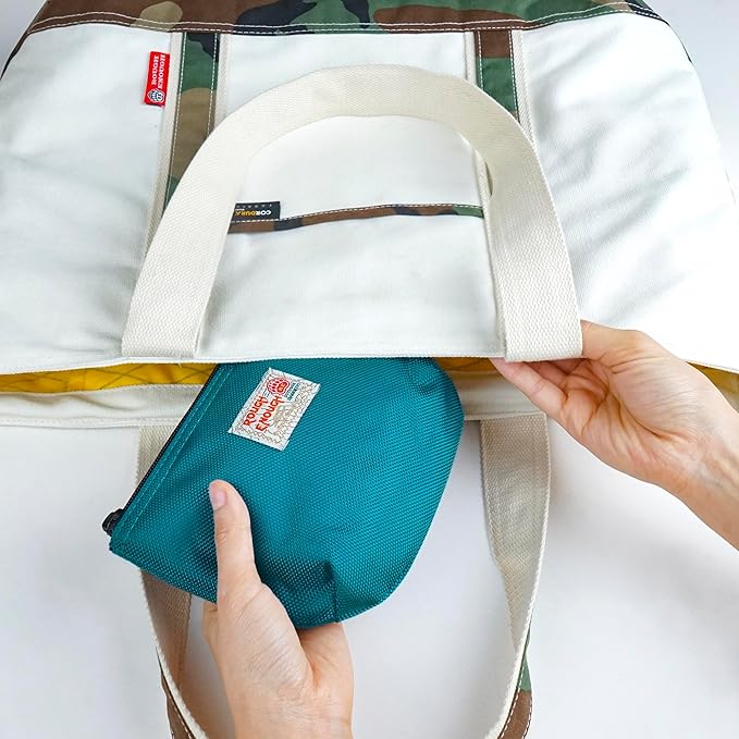 Rough Enough Small Tech Organizer Travel Case for Electronics & Cords - Cable Storage Bag Blue