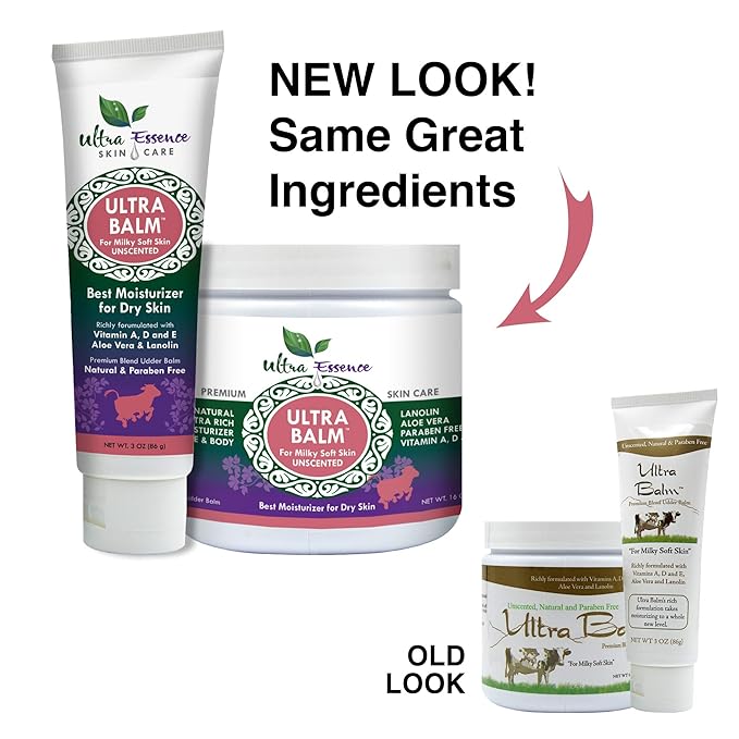 Daily Moisturizer For Dry Itchy Skin, Psoriasis and Eczema Relief That Contains Lanolin, Vitamins A, D & E, Aloe Vera, To Moisturize Face, Body, Dry Hands & Cracked Heels (Unscented)