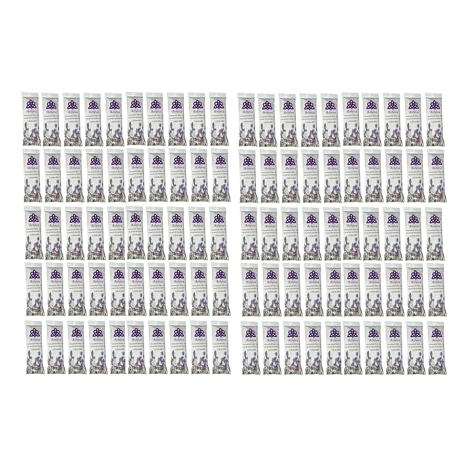 Asheva 8" x 9" Individually Wrapped Oshibori Disposable Towels - Luxurious Moist Cotton Hot/Cold Refreshment Towel - Lavender, Lemon, or Tea Tree Scents - Perfect for Spa, Travel, Dining & Events