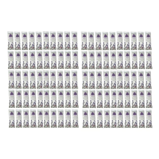 Asheva 8" x 9" Individually Wrapped Oshibori Disposable Towels - Luxurious Moist Cotton Hot/Cold Refreshment Towel - Lavender, Lemon, or Tea Tree Scents - Perfect for Spa, Travel, Dining & Events