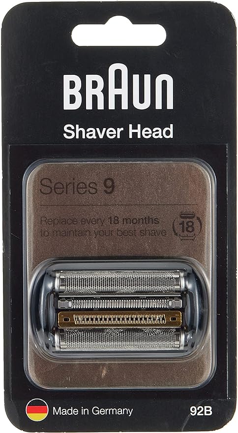 Braun 92B – Replacement and Replacement for Electric Shaver Compatible with Series 9 Shaving Machines, Black
