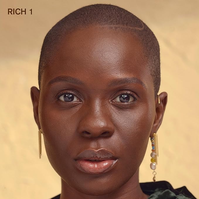 Ami Colé Skin-Enhancing Tinted Moisturizer (Rich 1 - ebony with red undertones), 1 oz