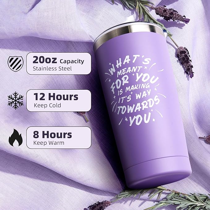 Birthday Gifts for Women, Lavender Bath Relaxing Spa Gift Set Basket Box, Women Birthday Unique Gift Ideas, Christmas Gifts for Women Mom Wife Girlfriend Daughter Friend Womens Gifts