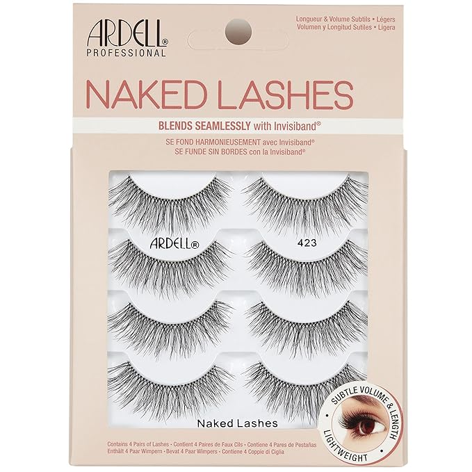 Ardell Naked Lashes 423, 4 Pairs, 1-Pack