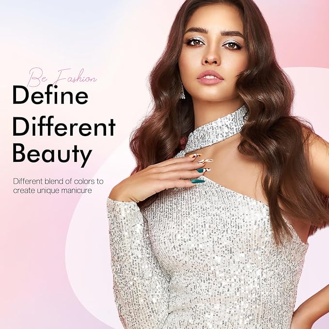 Morovan Gel Nail Polish Set: All in One Gel Nail Polish Kit with UV Light Quick Cure Polish, DIY at Home, Nail Manicure Tools