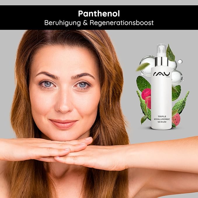 RAU Triple Hyaluronic Serum Concentrate (1.01 oz) - Anti-wrinkle serum with 3 different kinds of hyaluronic acid