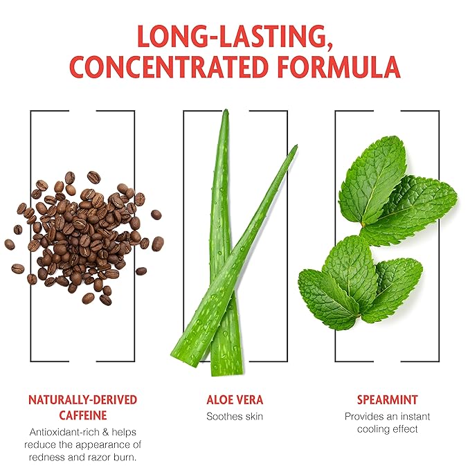 Pacific Shaving Company Caffeinated Shaving Cream & Aftershave Set - Shave Kit for Men - Antioxidant + Caffeine Enriched Shave Cream + Aftershave Lotion (3.4 Oz, 2x Each)