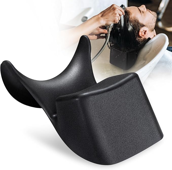 Udefineit Salon Shampoo Neck Rest Cushion, Non-Slip Silicon Shampoo Neck Rest for Sink, Comfortable Shampoo Bowl Neck Rest Pillow, Portable Neck Support for Salon Hairdressing Spa Washing Sink Basin