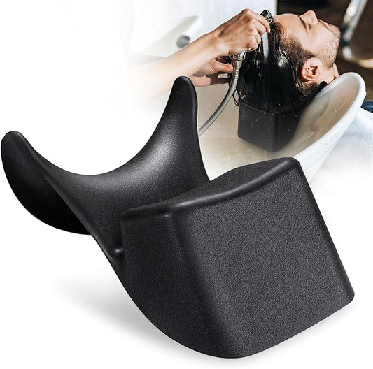 Udefineit Salon Shampoo Neck Rest Cushion, Non-Slip Silicon Shampoo Neck Rest for Sink, Comfortable Shampoo Bowl Neck Rest Pillow, Portable Neck Support for Salon Hairdressing Spa Washing Sink Basin