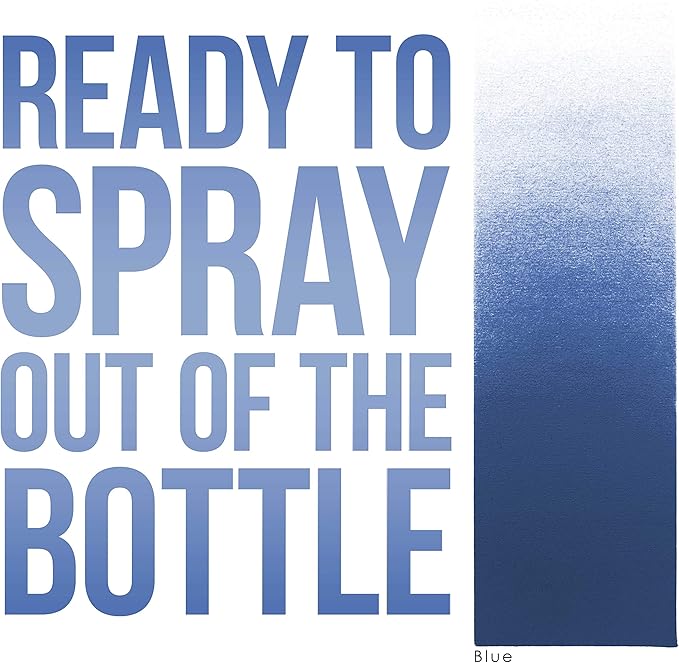 8-Ounce Blue Temporary Airbrush Tattoo Body Art Paint Alcohol Based