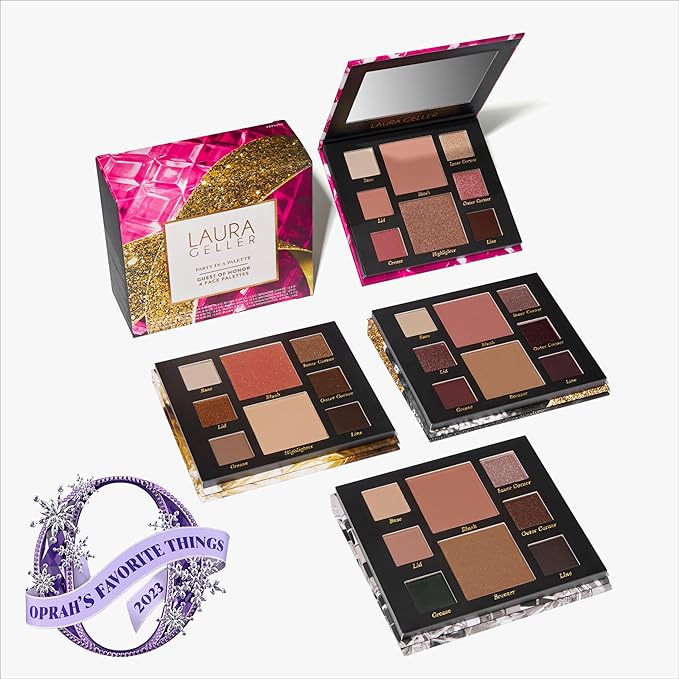 LAURA GELLER NEW YORK Annual Party in a Palette Full Face Palette Set (02 Guest of Honor)