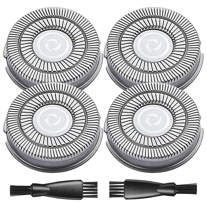 Pitbull Shaver Replacement Blade for Skull Shaver Replacement Heads, Skull Shaver Replacement Blades for Pitbull Gold Replacement Blades, 4 Pack Pitbull Skull Shaver Replacement Blade, Premium